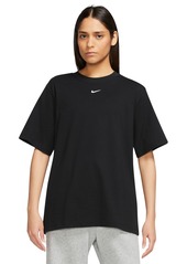 Nike Women's Sportswear T-Shirt - Dark Grey Heather/black