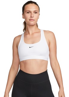 Nike Women's Swoosh Light-Support Non-Padded Sports Bra - White