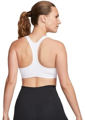 Nike Women's Swoosh Light-Support Non-Padded Sports Bra - White