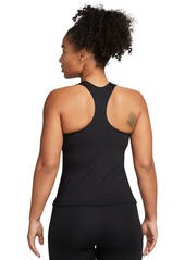 Nike Women's Swoosh Medium-Support Padded Sports Bra Tank Top - Black