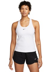 Nike Women's Swoosh Medium-Support Padded Sports Bra Tank Top - Black