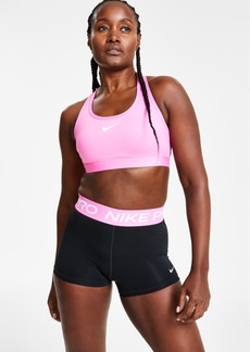 Nike Women's Swoosh Padded Medium-Impact Sports Bra - Playful Pink