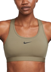 Nike Women's Swoosh Padded Medium-Impact Sports Bra - Malachite