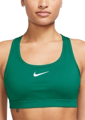 Nike Women's Swoosh Padded Medium-Impact Sports Bra - Malachite