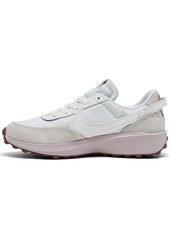 Nike Women's Waffle Debut Casual Sneakers from Finish Line - Summit White, Smokey Mauve