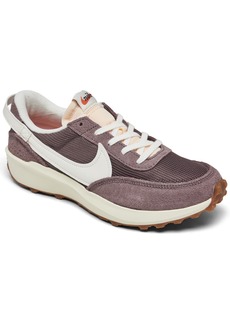 Nike Women's Waffle Debut Vintage-Like Casual Sneakers from Finish Line - Plum Eclipse, Sail, Coconut