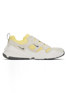 Nike Yellow & Gray Tech Hera Sneakers