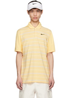 Nike Yellow Dri-FIT Tiger Woods Polo