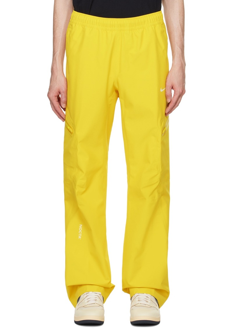 Nike Yellow NOCTA & L'ART Edition Apex Tech Sweatpants