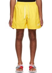 Nike Yellow NSW Essentials Flow Shorts