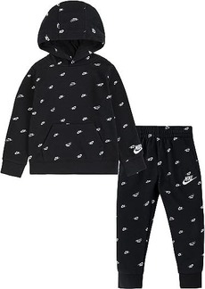 Nike NSW Club SSNL GFX Pullover Hoodie (Toddler)