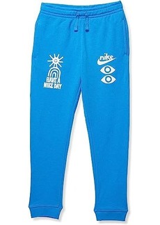 Nike NSW HBR Statement Fleece Pants (Little Kids/Big Kids)