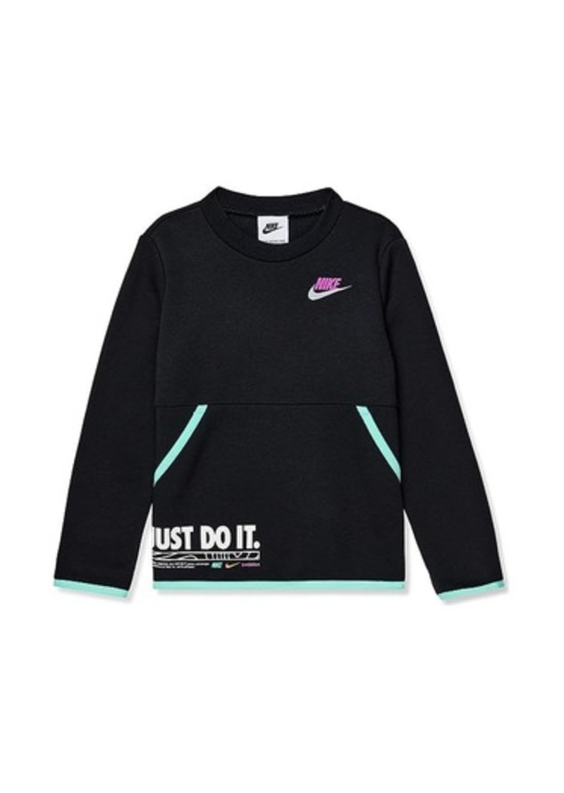 Nike NSW Illuminate Fleece Crew Sweatshirt (Toddler)