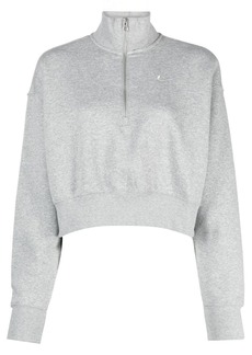 Nike Phoenix cropped zip-up sweatshirt