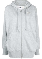 Nike Phoenix logo-embroidered zip-up hoodie