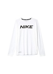 Nike Pro Long Sleeve Fitted Top (Big Kids)