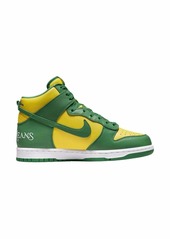 Nike x Supreme SB Dunk High "By Any Means - Green/Yellow" sneakers