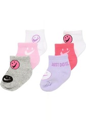 Nike Smiley Ankle Socks 6-Pack (Infant/Toddler/Little Kid)