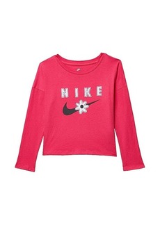 Nike Sport Daisy Long Sleeve T-Shirt (Toddler/Little Kids)