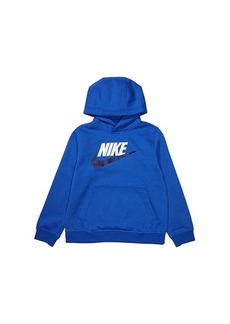 Nike Sportswear Club + HBR Pullover (Little Kids/Big Kids)