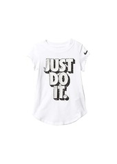 Nike Starry Night Just Do It Logo Short Sleeve Graphic T-Shirt (Toddler/Little Kids)