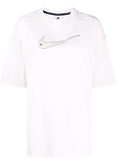 Nike Swoosh logo-print short-sleeved T-shirt