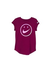 Nike Swoosh Smile Graphic T-Shirt (Little Kids)