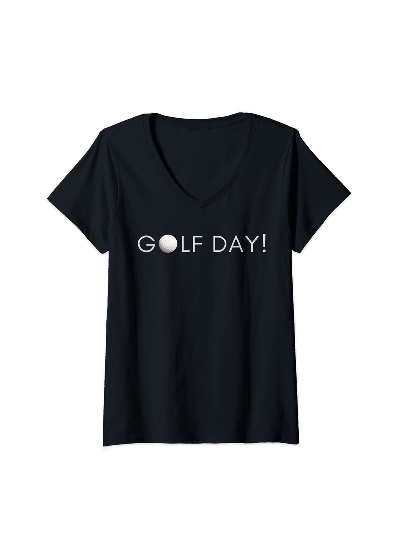 Nike Womens Golf Day V-Neck T-Shirt