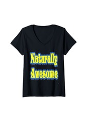 Nike Womens Naturally awesome V-Neck T-Shirt