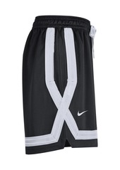 Women's Nike Black Brooklyn Nets Crossover Performance Shorts - Black