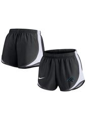 Women's Nike Black Carolina Panthers Performance Tempo Shorts - Black