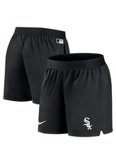 Women's Nike Black Chicago White Sox Authentic Collection Team Performance Shorts - Black
