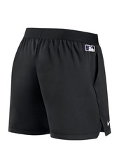 Women's Nike Black Colorado Rockies Authentic Collection Team Performance Shorts - Black