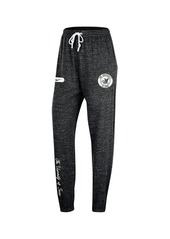 Women's Nike Black Distressed Iowa Hawkeyes Gym Vintage-Like Multi-Hit Jogger Pants - Black