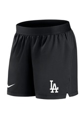 Women's Nike Black Los Angeles Dodgers Authentic Collection Team Performance Shorts - Black Nike