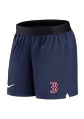 Women's Nike Navy Boston Red Sox Authentic Collection Team Performance Shorts - Navy