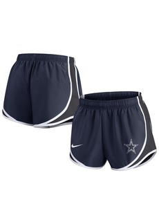 Women's Nike Navy Dallas Cowboys Plus Size Tempo Shorts - Navy
