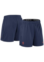 Women's Nike Navy Houston Astros Authentic Collection Knit Shorts - Navy