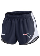 Women's Nike Navy New England Patriots Performance Tempo Shorts - Navy