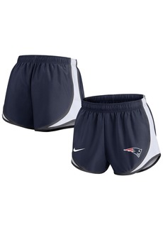 Women's Nike Navy New England Patriots Performance Tempo Shorts - Navy