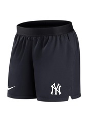 Women's Nike Navy New York Yankees Authentic Collection Team Performance Shorts - Navy