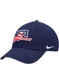 Women's Nike Navy Usa Hockey Campus Adjustable Hat - Navy