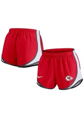 Women's Nike Red Kansas City Chiefs Plus Size Tempo Shorts - Red