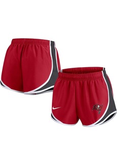 Women's Nike Red Tampa Bay Buccaneers Performance Tempo Shorts - Red
