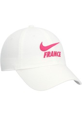 Women's Nike White France National Team Campus Adjustable Hat - White