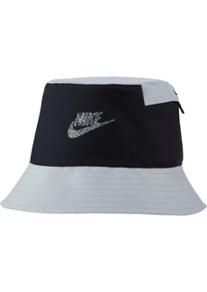 Big Boys and Girls Nike Black, Gray Reversible Bucket Hat - Black, Gray