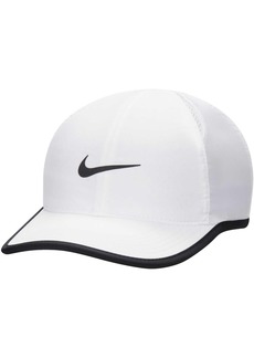 Youth Boys and Girls Nike White Featherlight Club Performance Adjustable Hat - White