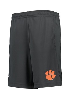 Big Boys Nike Anthracite Clemson Tigers Performance Fly Shorts - Anthracite