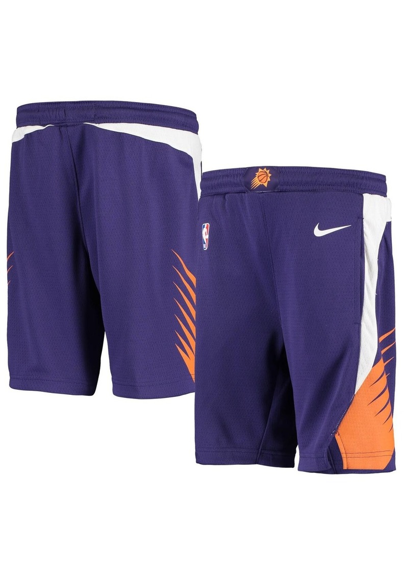 Big Boys Nike Purple Phoenix Suns 2020/21 Swingman Performance Shorts - Icon Edition - Purple