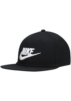 Big Boys and Girls Nike Pro Futura Performance Snapback Hat - Black/whit